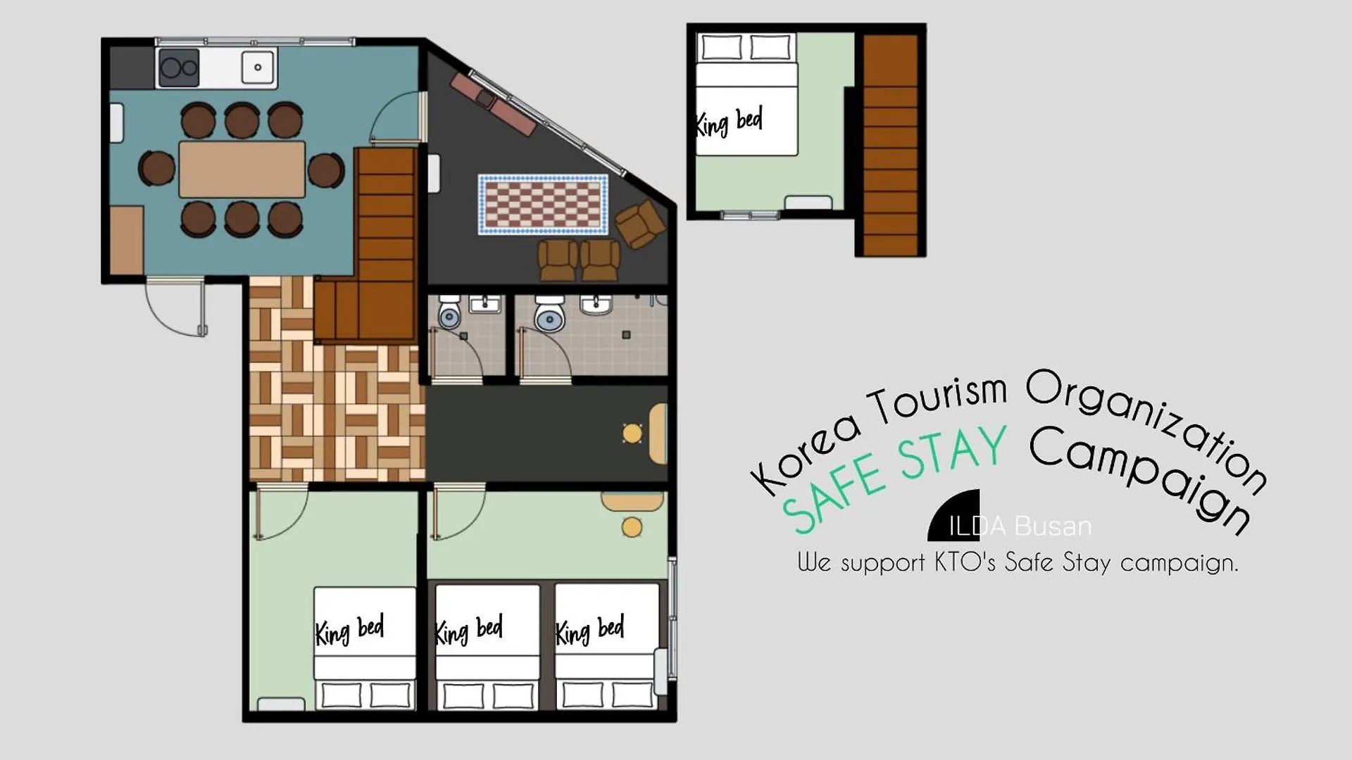 Ilda Busan Jeonpo Cafe Street Apartment